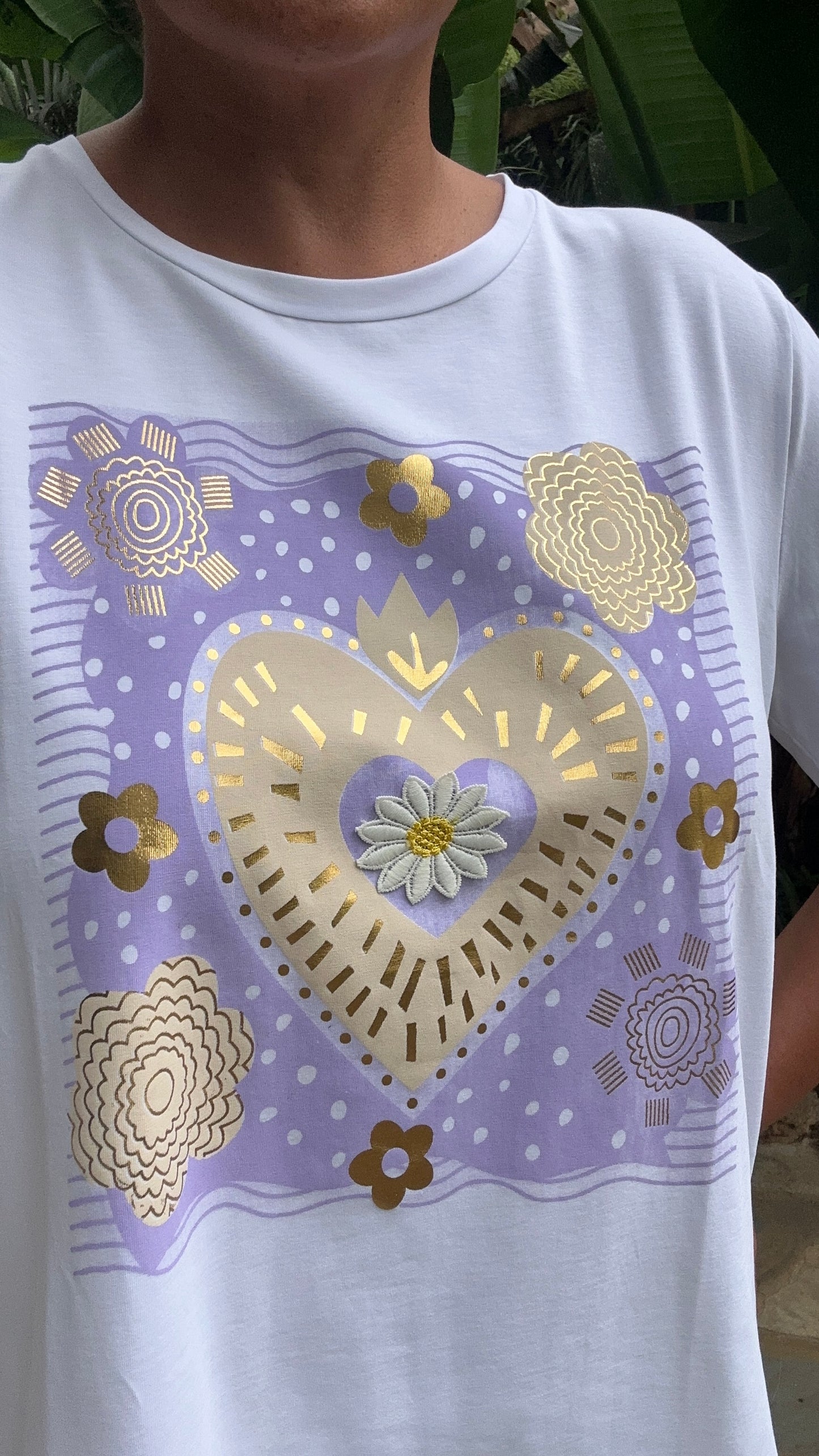 Camiseta Lilas